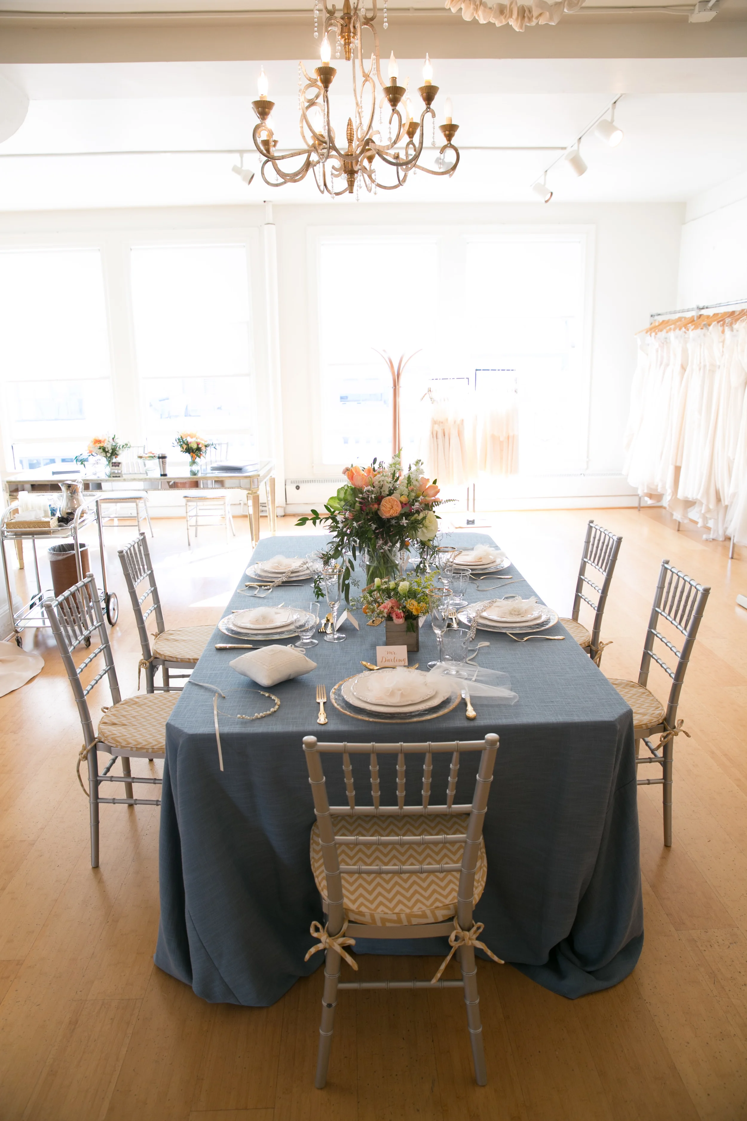 Salon in San Francisco Wedding Shoot Coordinated by Bella Notte Events