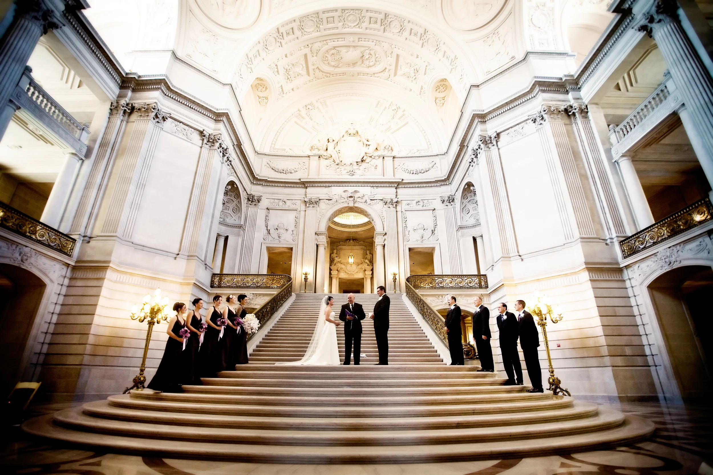 A Classic San Francisco Wedding at City Hall | Bella Notte Events | Jennifer Skog Photography