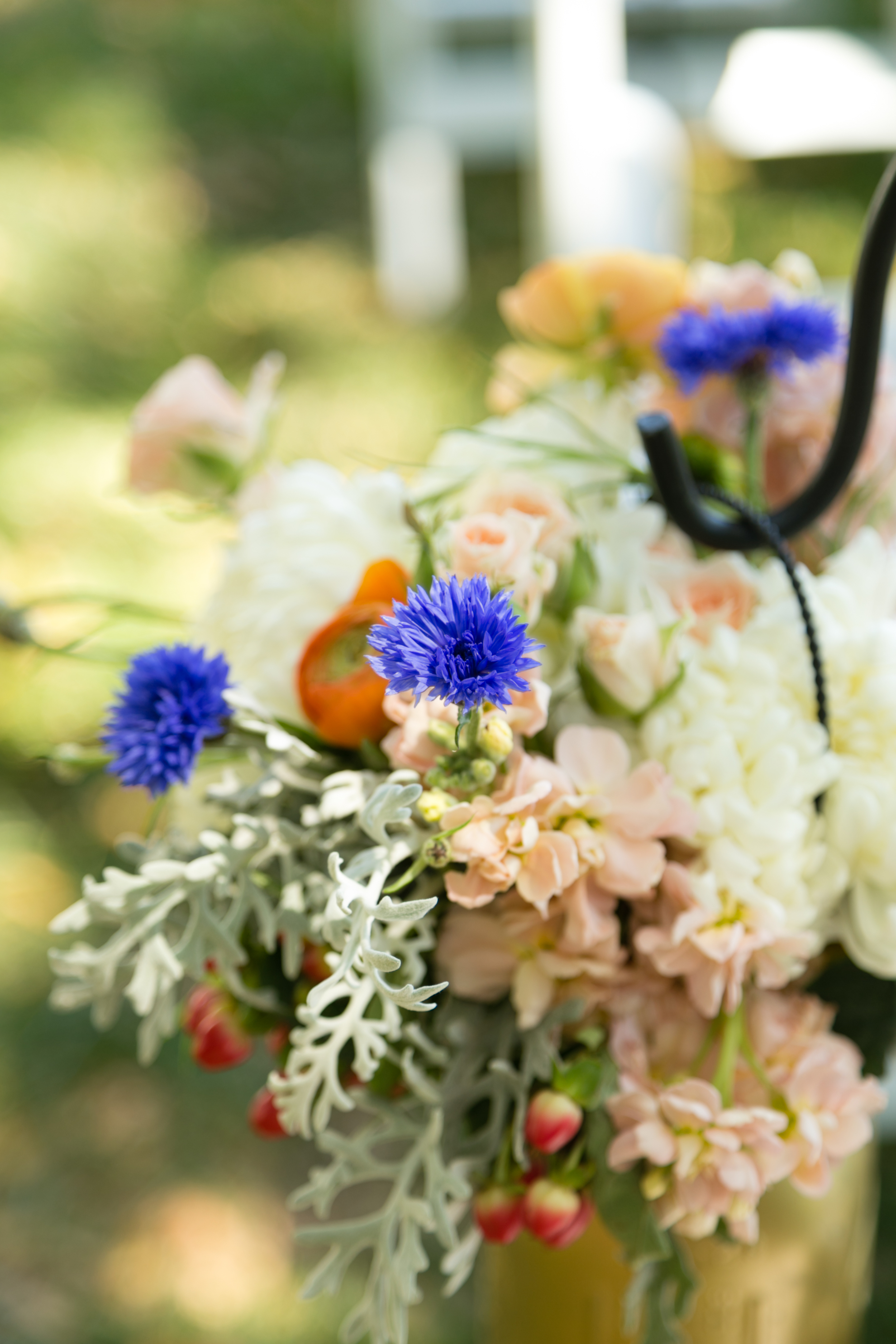 Navy | Peach | Sky Blue | Boho | Oak Tree | Outdoor wedding | Floral Crown | Palo Alto | Olivia Smartt Photography | Bella Notte Events Planning and Design