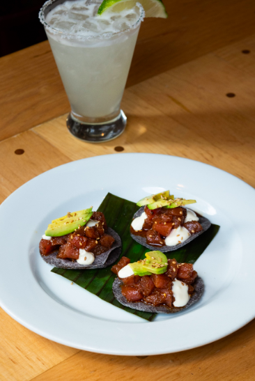 Tostaditas De Atun Al Chintextle
