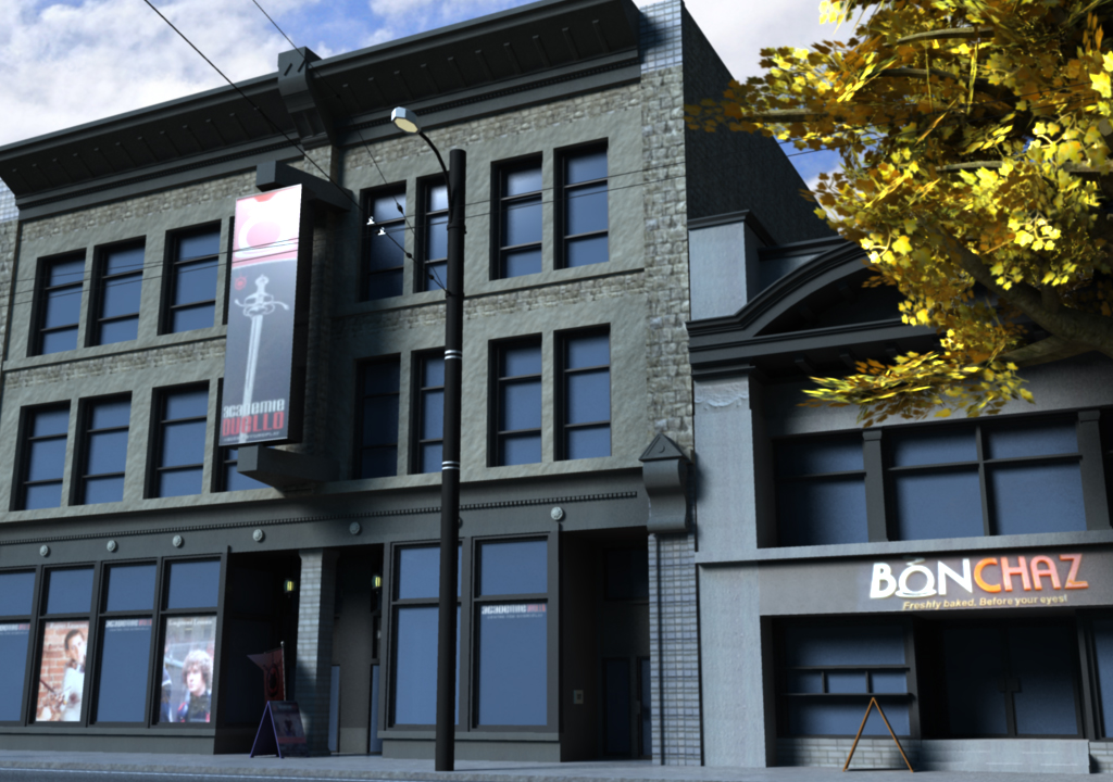 Modeling, Texturing and Lighting Houses