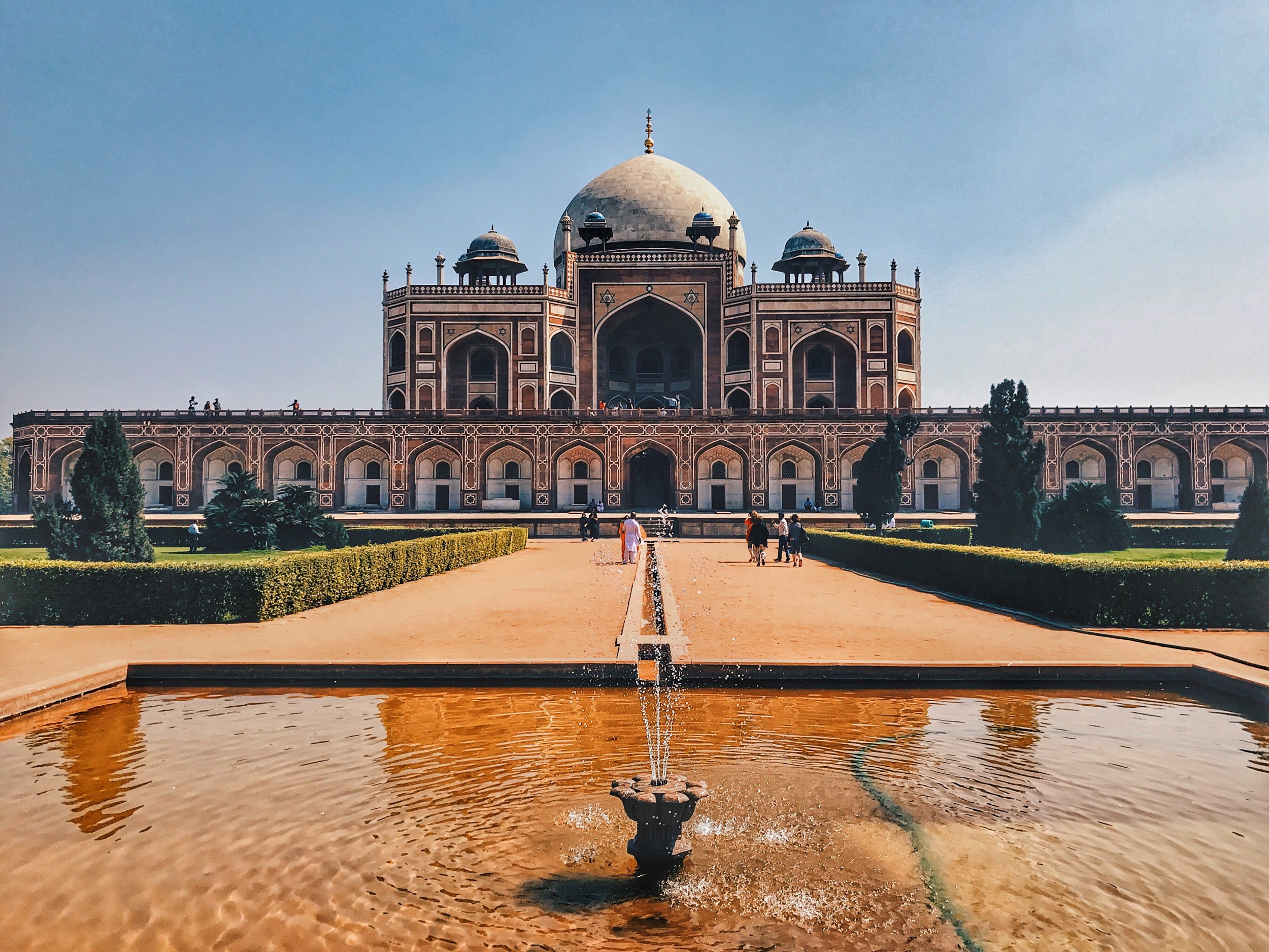 "Humayun-Mausoleum in Delhi"