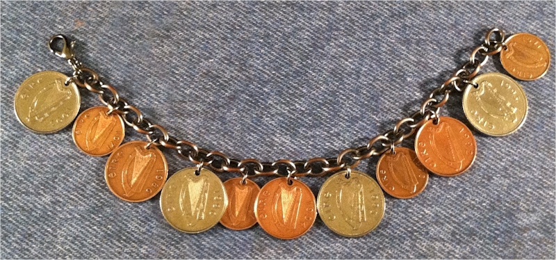 Irish Pence Bracelet