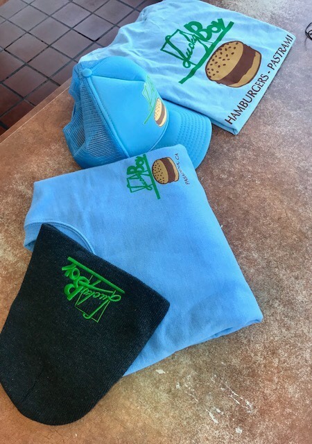 Shirts & Gift Cards — Lucky Boy Burgers