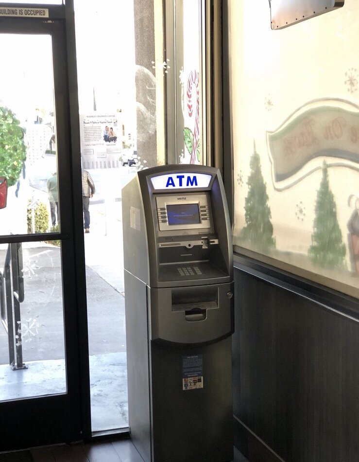 Indoor ATM machine