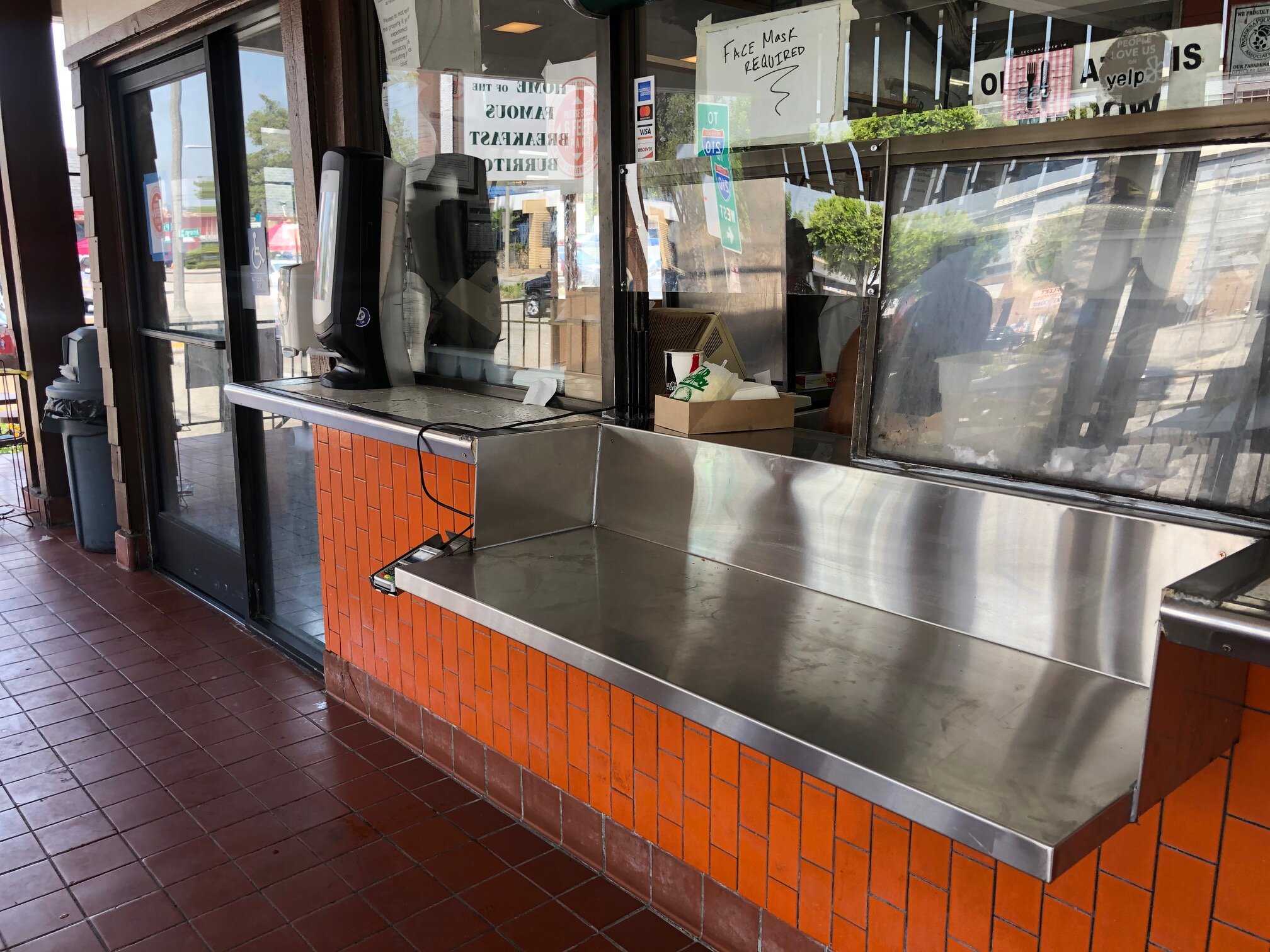 Exterior ADA Compliant Service Counter