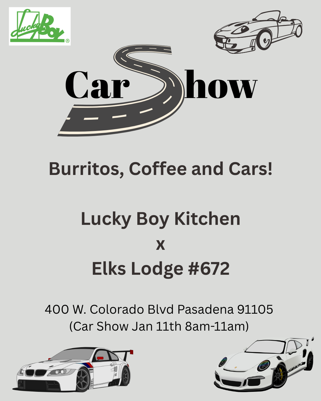 Elks Car Show x Mobile Kitchen 