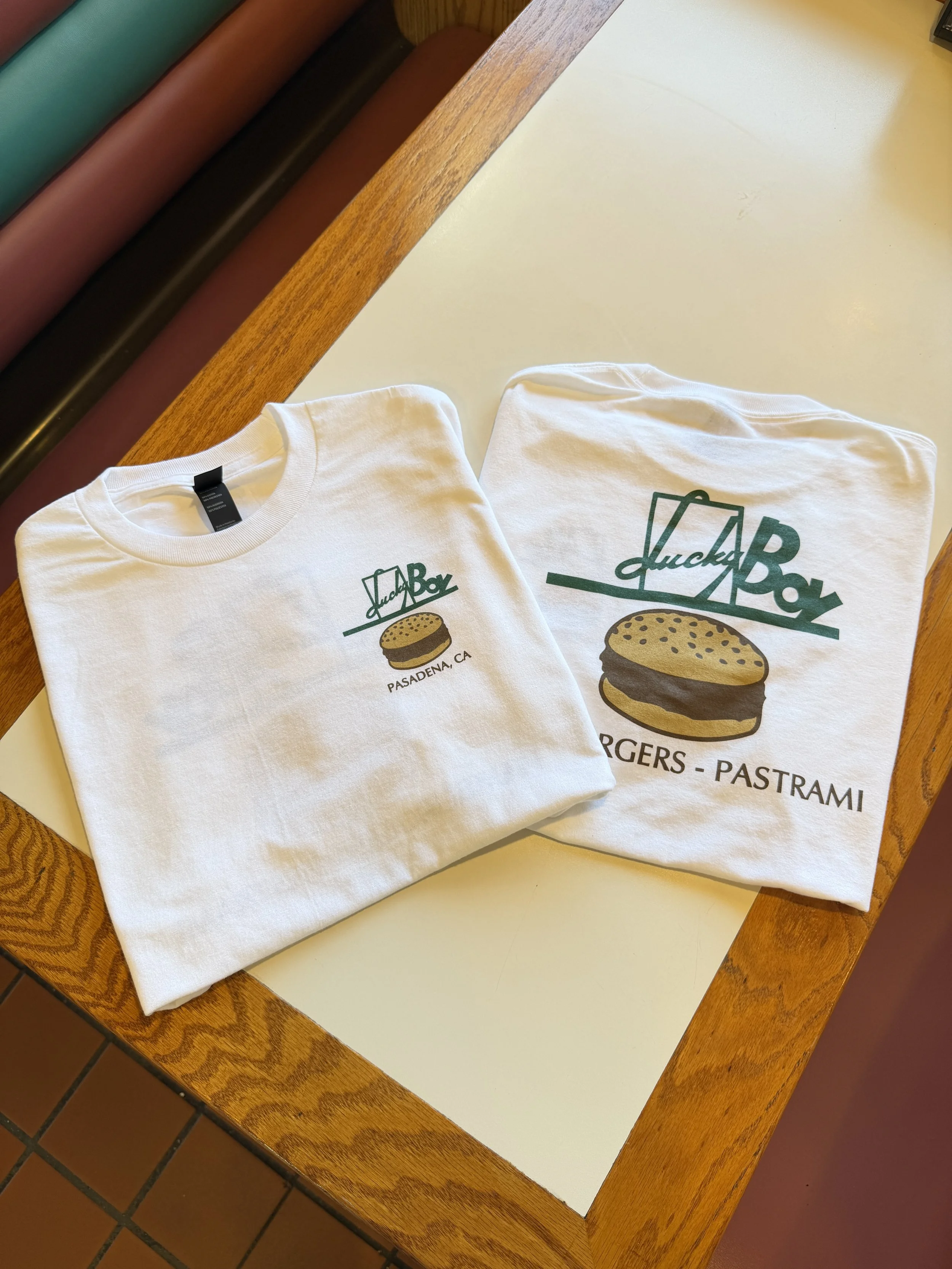White Lucky Boy T-Shirt
