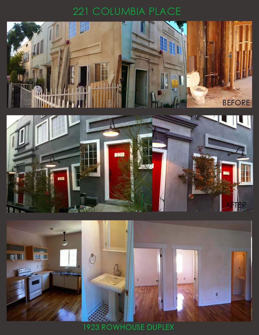 1920's feeling, Modern amenities and super high end finishes and appliances. 
