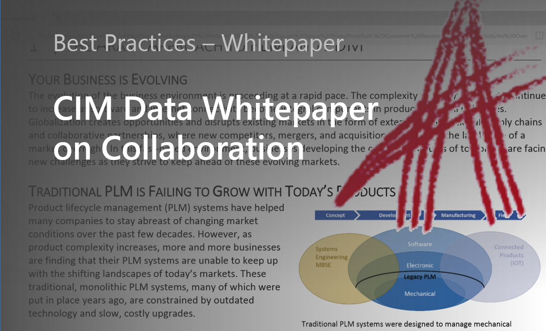 CIM Data Whitepaper on Collaboration