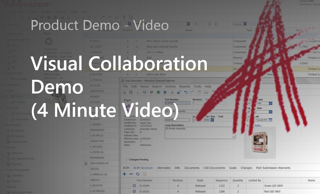 Visual Collaboration Demo  (4 Minute Video)