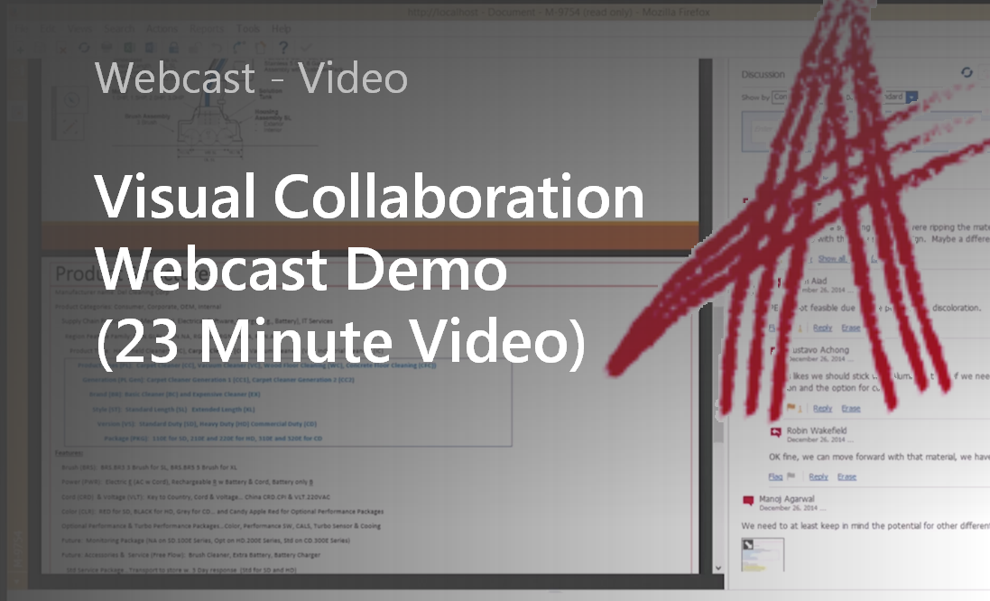 Visual Collaboration Webcast Demo (23 Minute Video)