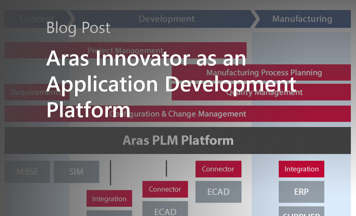 Aras Innovator as an Application Development Platform