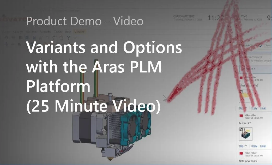 Variants and Options with Aras Demo (25 Minutes) - 2018