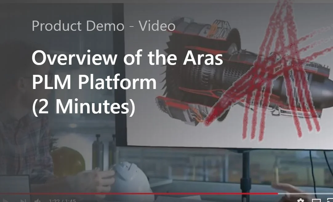 Overview of the Aras PLM Platform (2 Minutes) – 2018