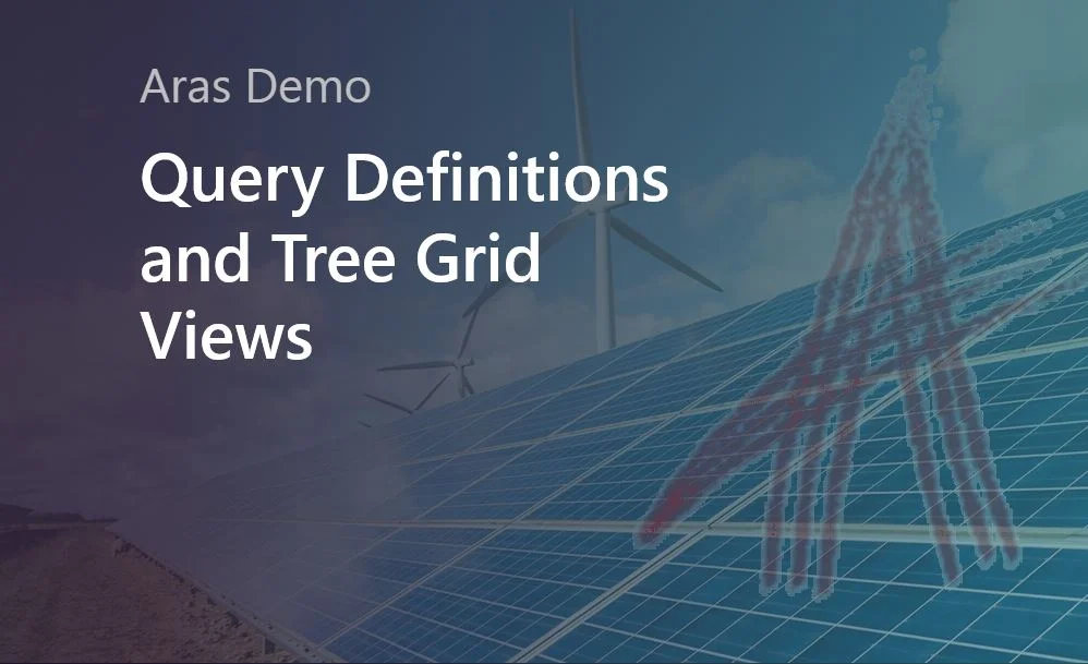 Visualizing Complex Product Data using Query Definitions and Tree Grid Views