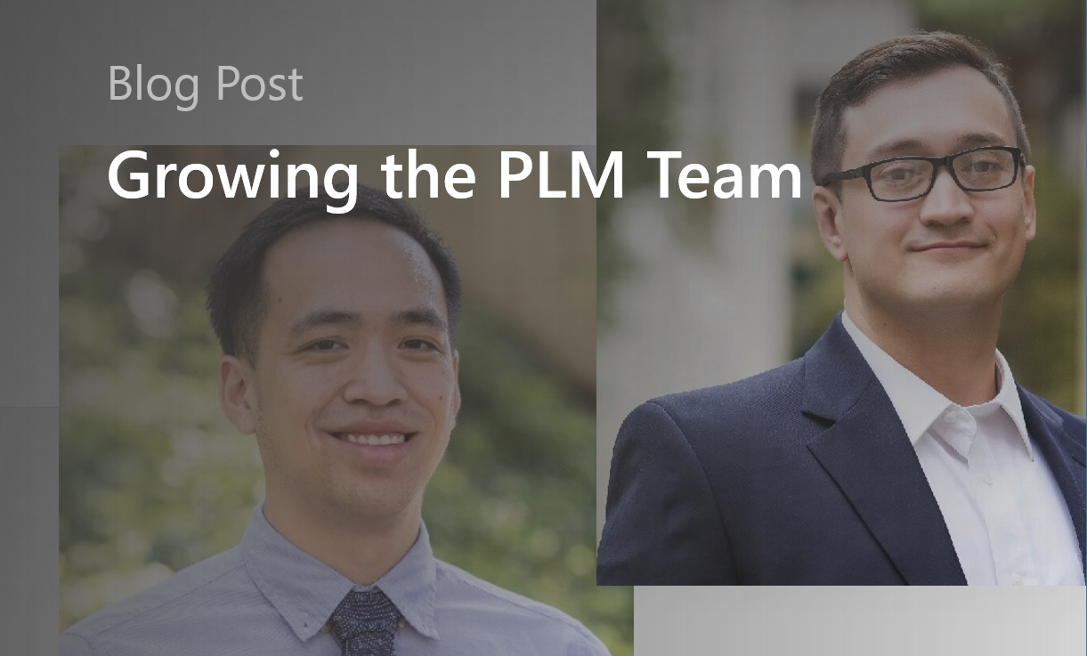 Growing the PLM Team