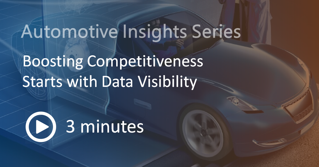 Boosting Competitiveness Starts with Data Visibility