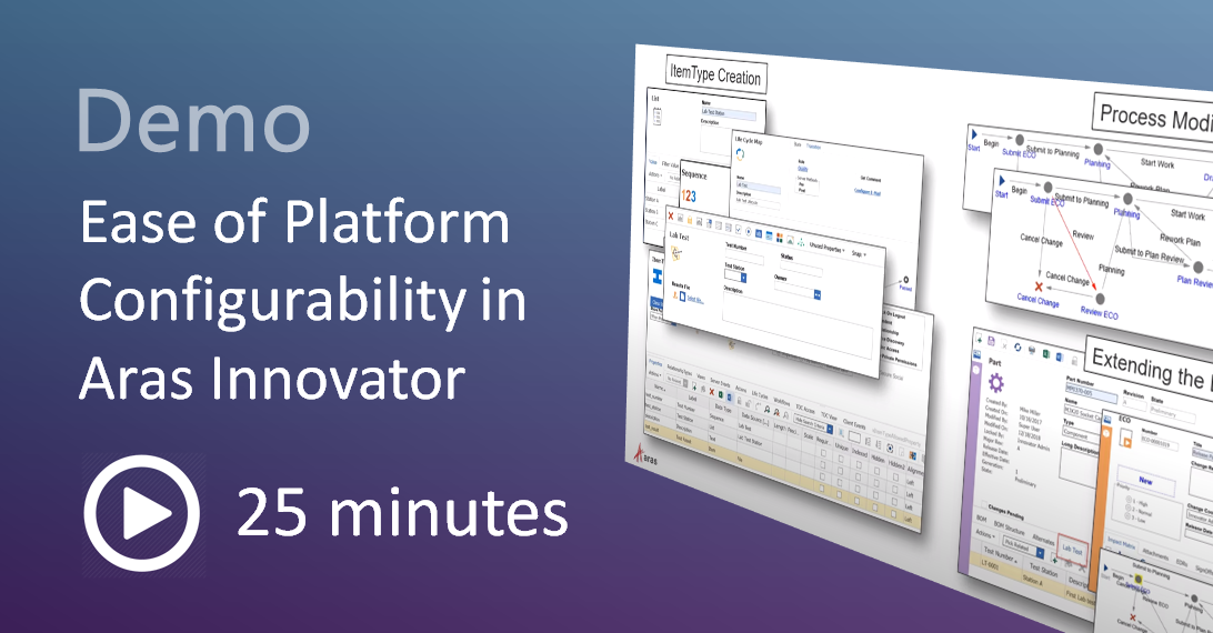 Ease of Platform Configurability in Aras Innovator
