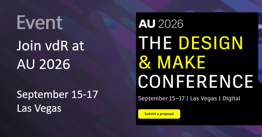 Autodesk University, November 13 - 15