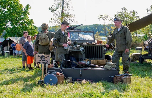 WWII displays at Eisenhower NHS 2017.jpg