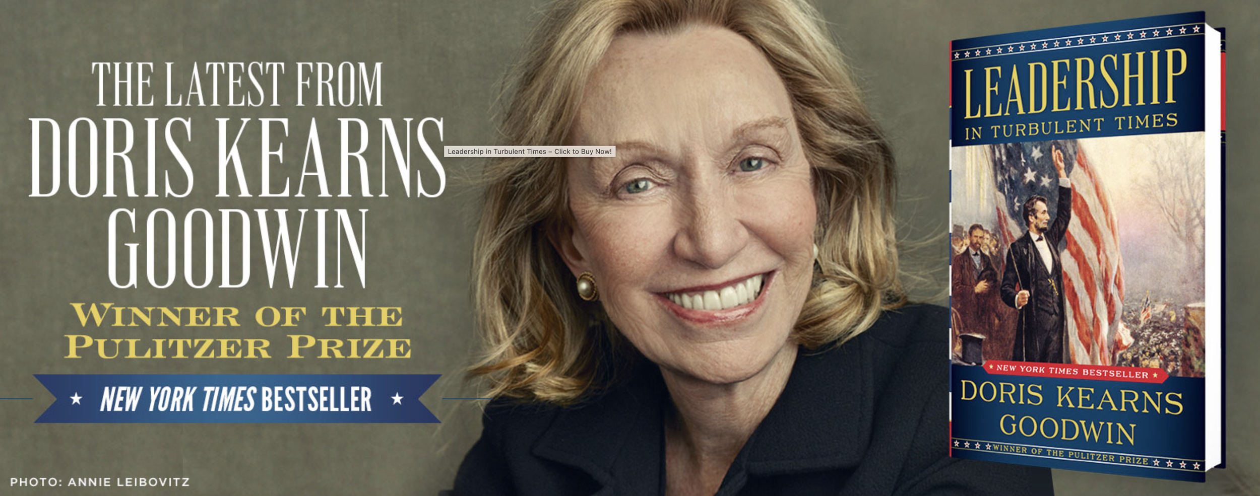 Leadership: In Turbulent Times by Doris Kearns Goodwin