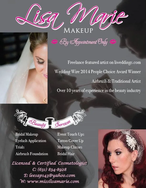 Lisa Marie Makeup flier