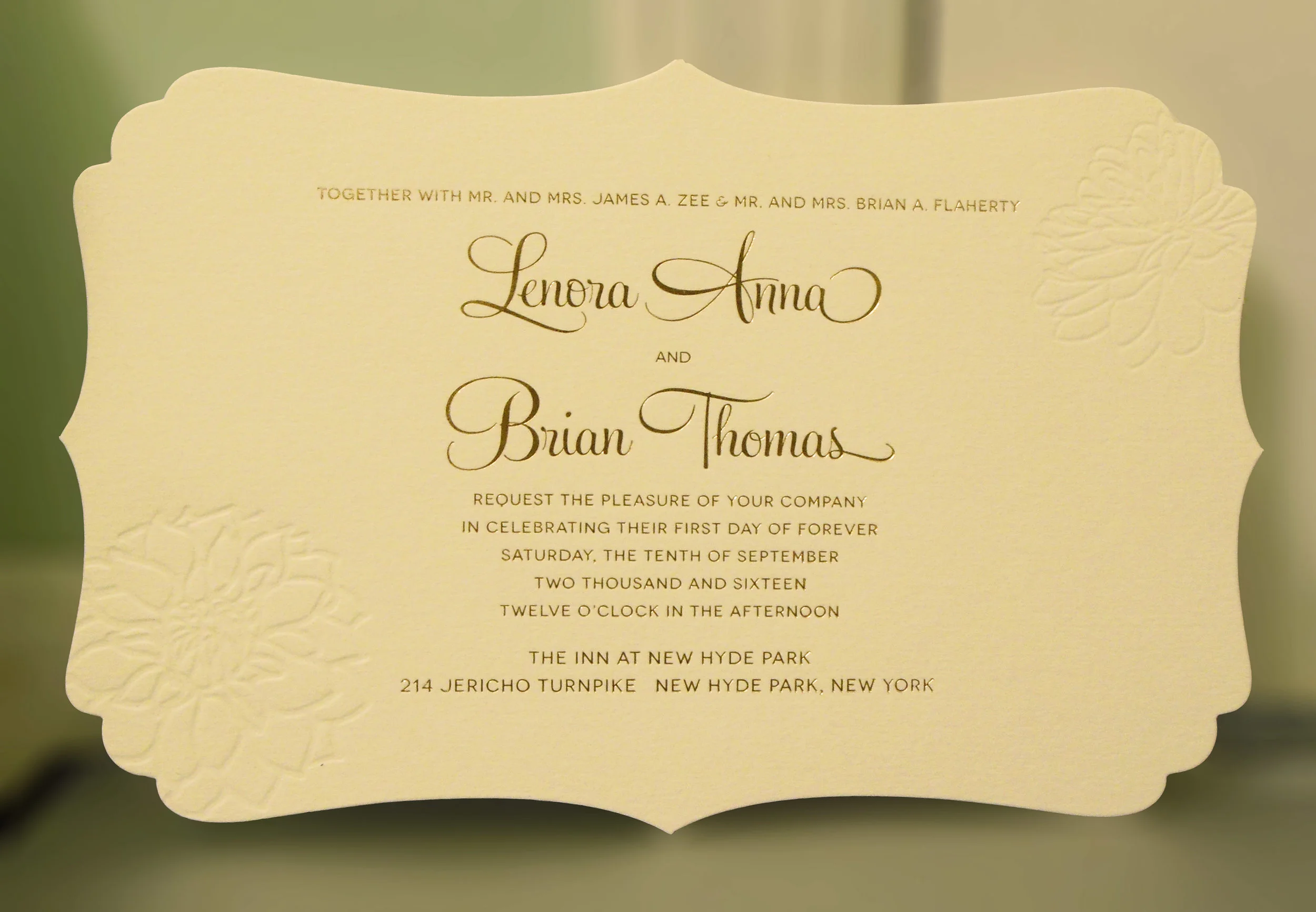 Dahlia Wedding Invite Suite