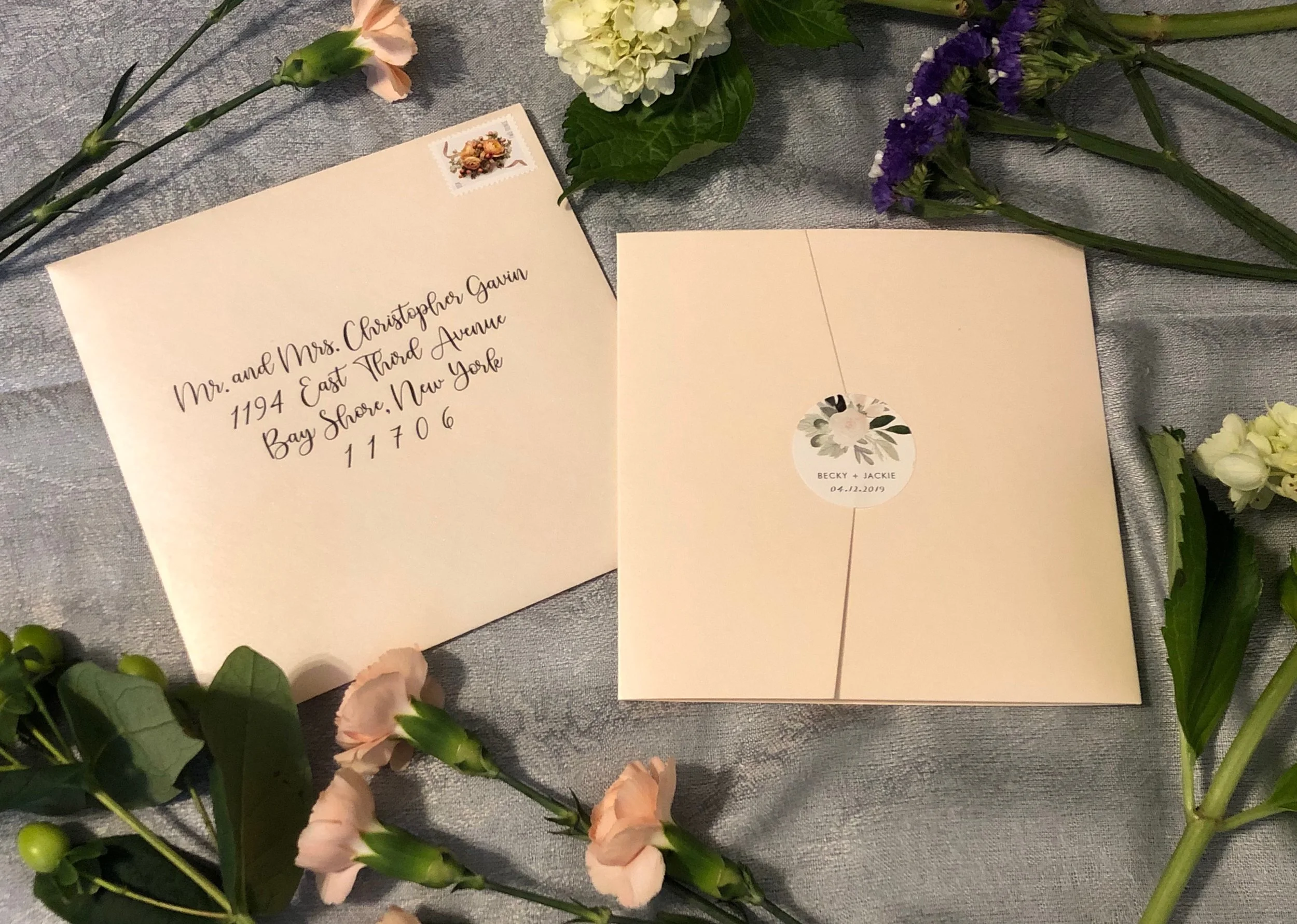 Jackie's Wedding Invitation Suite