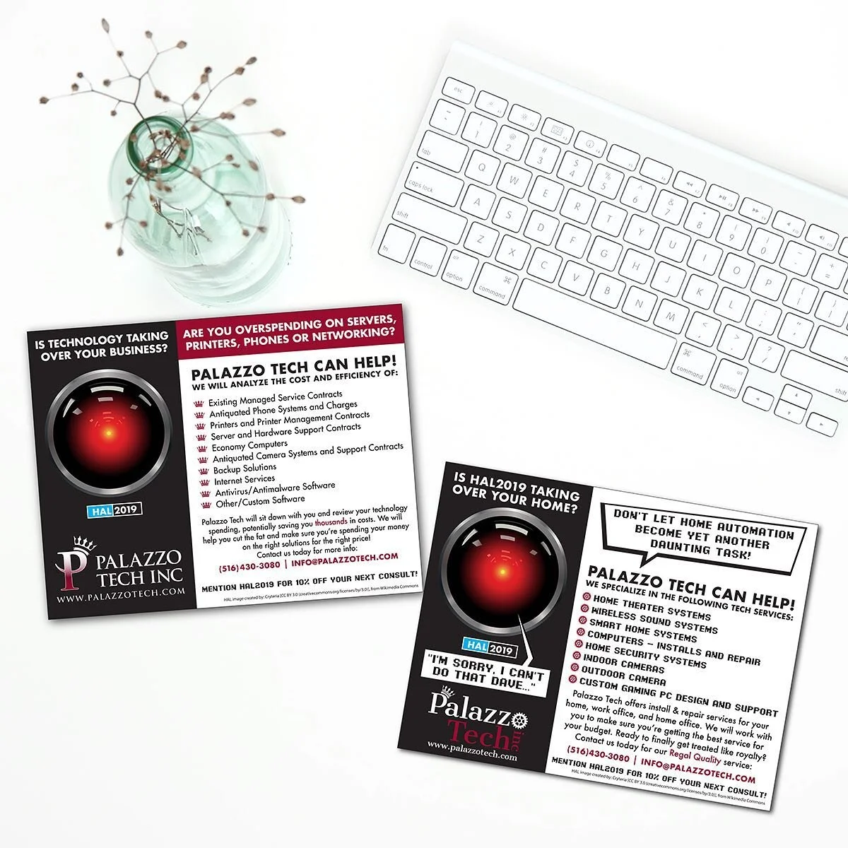 Palazzo Tech Postcards