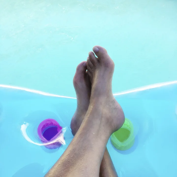 Backyard pool 
