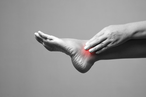 Outside ankle pain