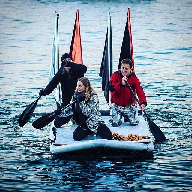 But does it float?

Oh yes.

#bottleboat #beercanregatta #asrc #sydney #darwin #kookswines #labouroflove