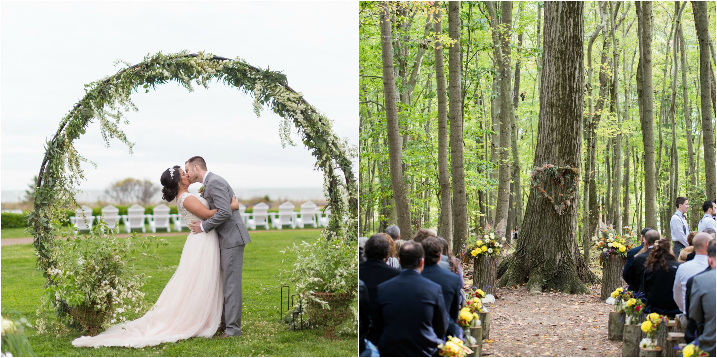 Left : T ami & Ryan Photography // Right: Dana Zarin Photography