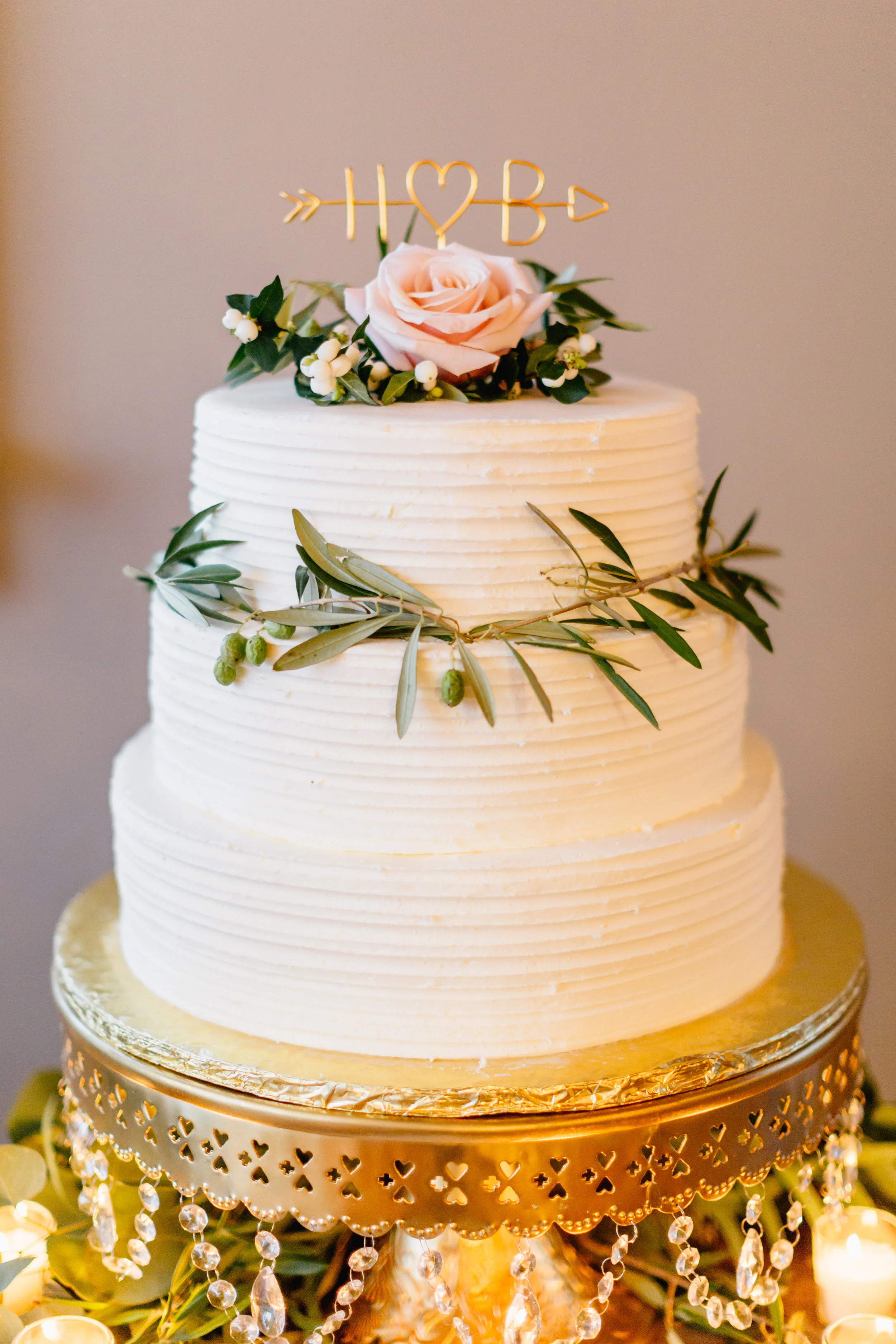 gold vintage cake stand