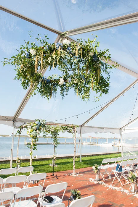 floral chandelier
