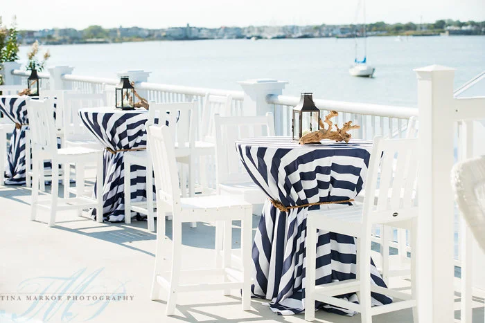 beach cocktail hour decor