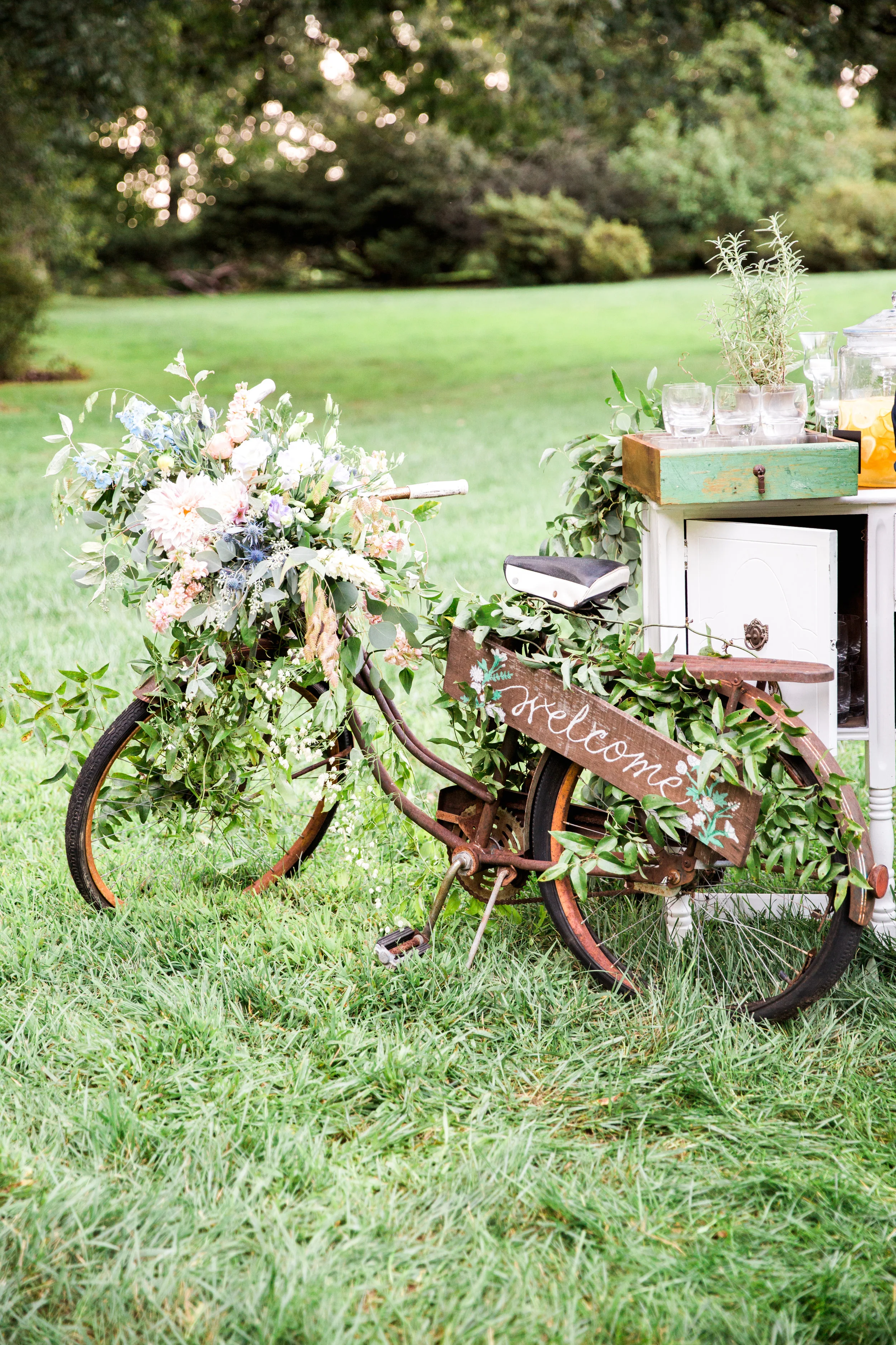 vintage bicycle decor