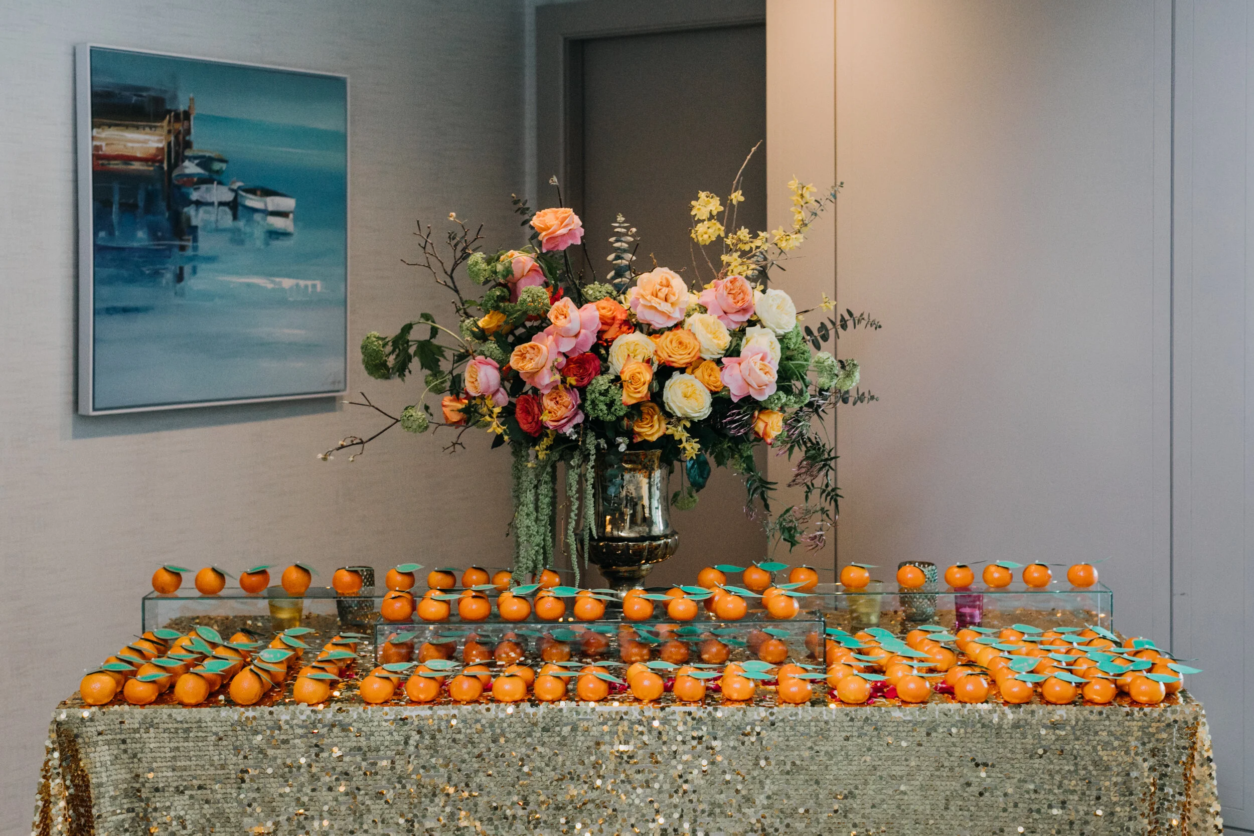 Escort Card Displays A Garden Party
