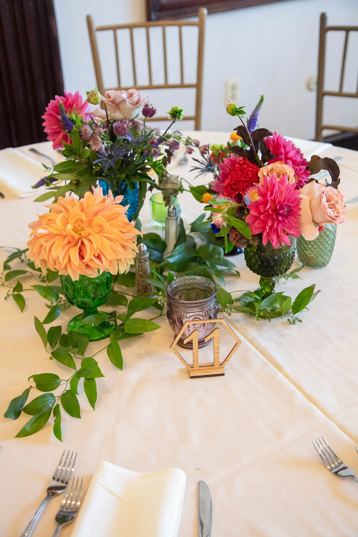 Centerpiece — A Garden Party