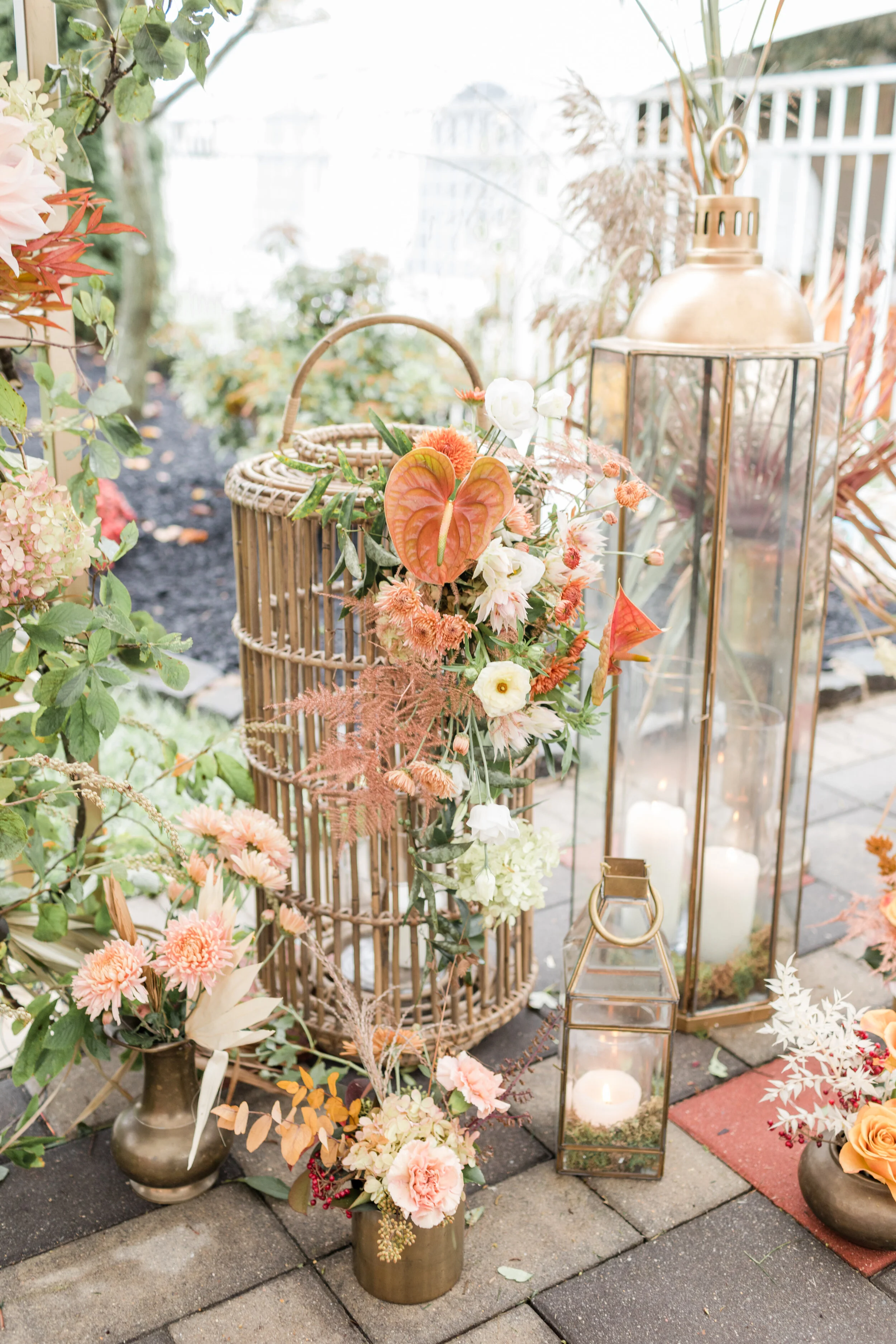 Wedding Ceremony Decor A Garden Party