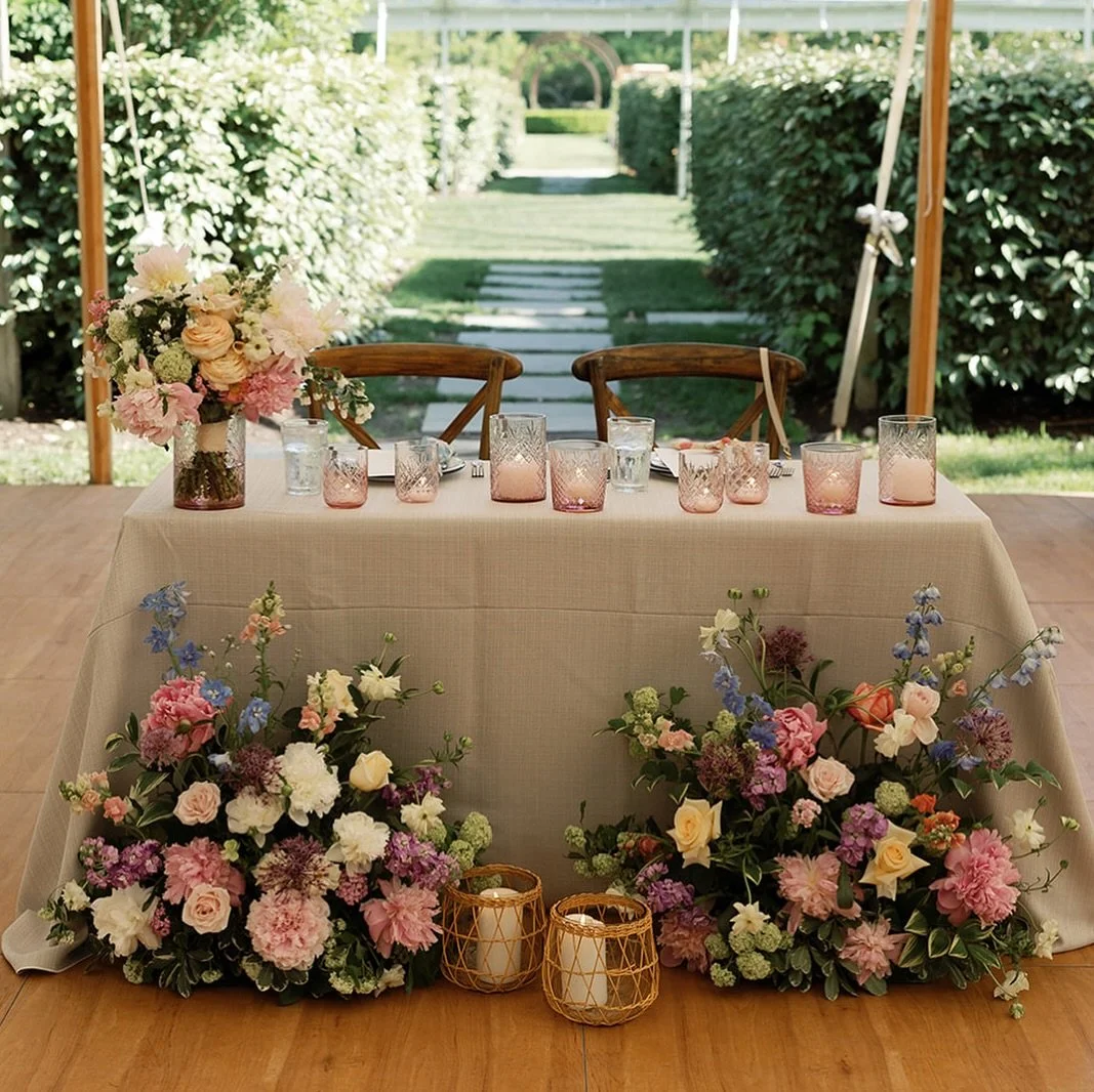 This was the definition of &ldquo;Spring Wedding&rdquo; and one of our most recent favorites. All the color you can dream of accompanied by picture perfect weather at @beachplumfarm and photographed in all it&rsquo;s stunning glory by @alexandraevela