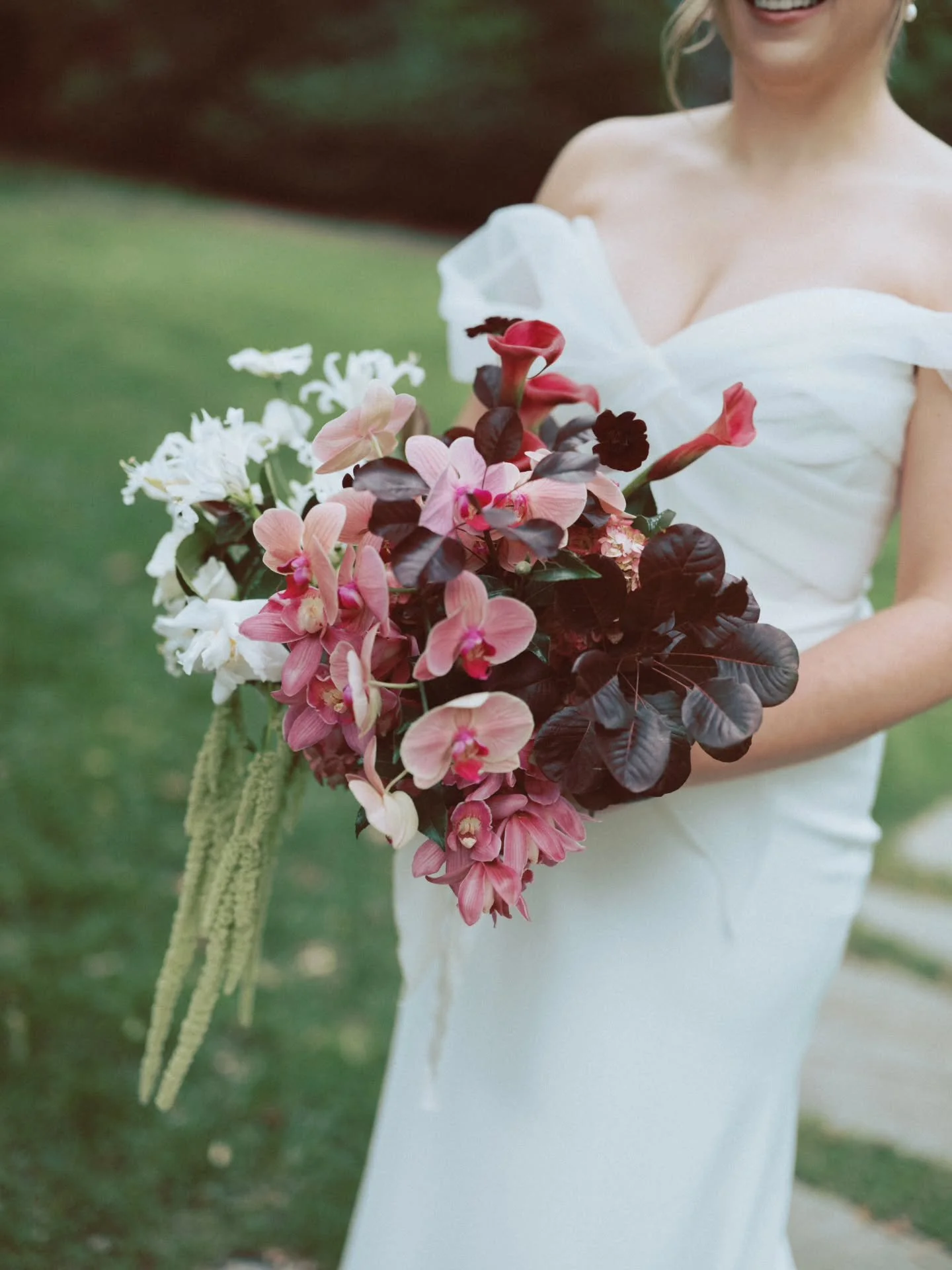 Our 2025 wedding galleries are rolling in and we had to share these pics with you all! Talk about a color scheme that works and a venue transformed 😍 #moorestowncommunityhouse #fallwedding