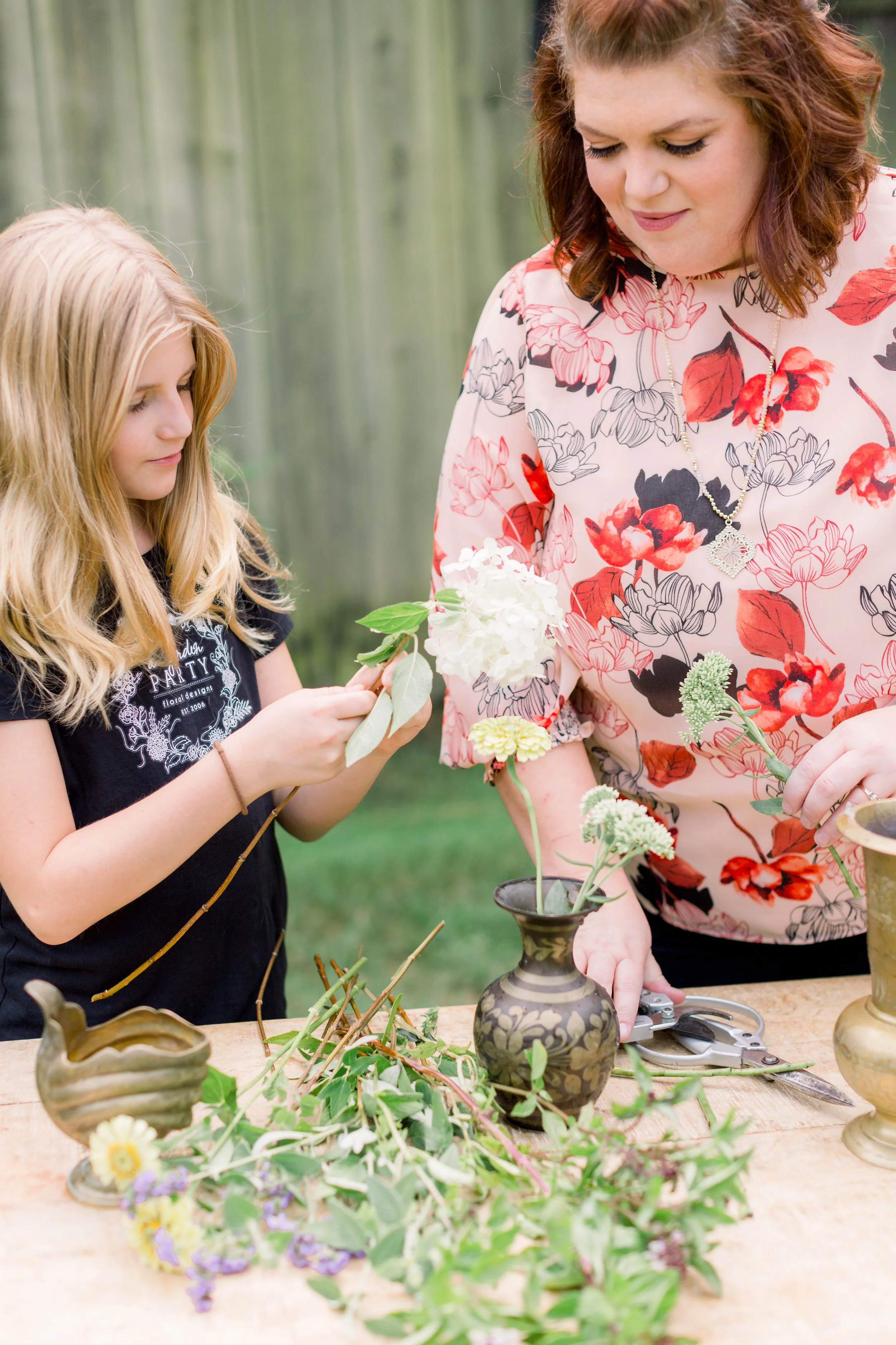 Mommy &amp; Me Floral Design Workshop