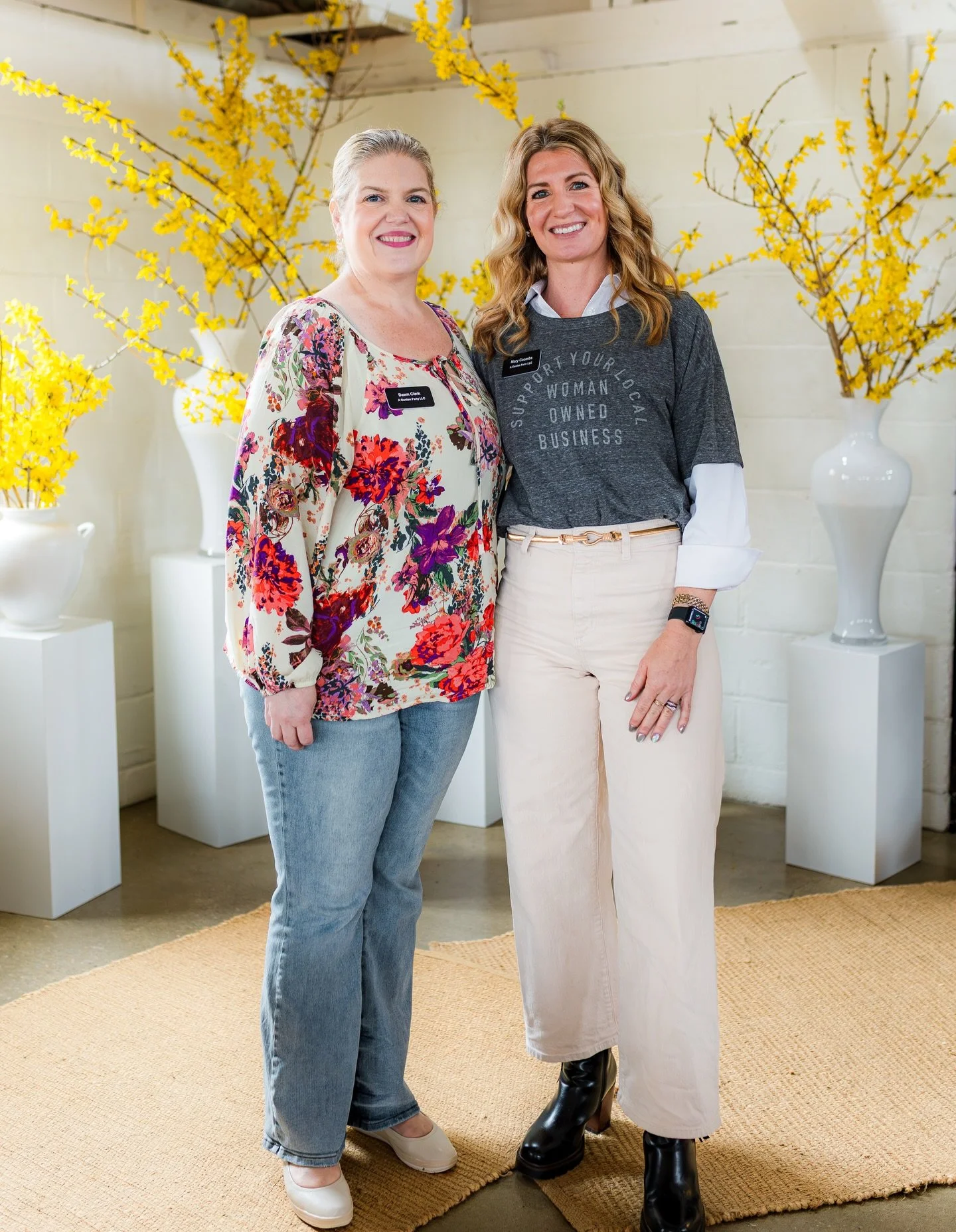 Kicking off our 20 year celebration with an event that focuses on women owned businesses? That&rsquo;s about as on brand as it gets here! In case we needed a re-introduction, HI THERE! We are Dawn &amp; Mary, the sister duo here at A Garden Party. We