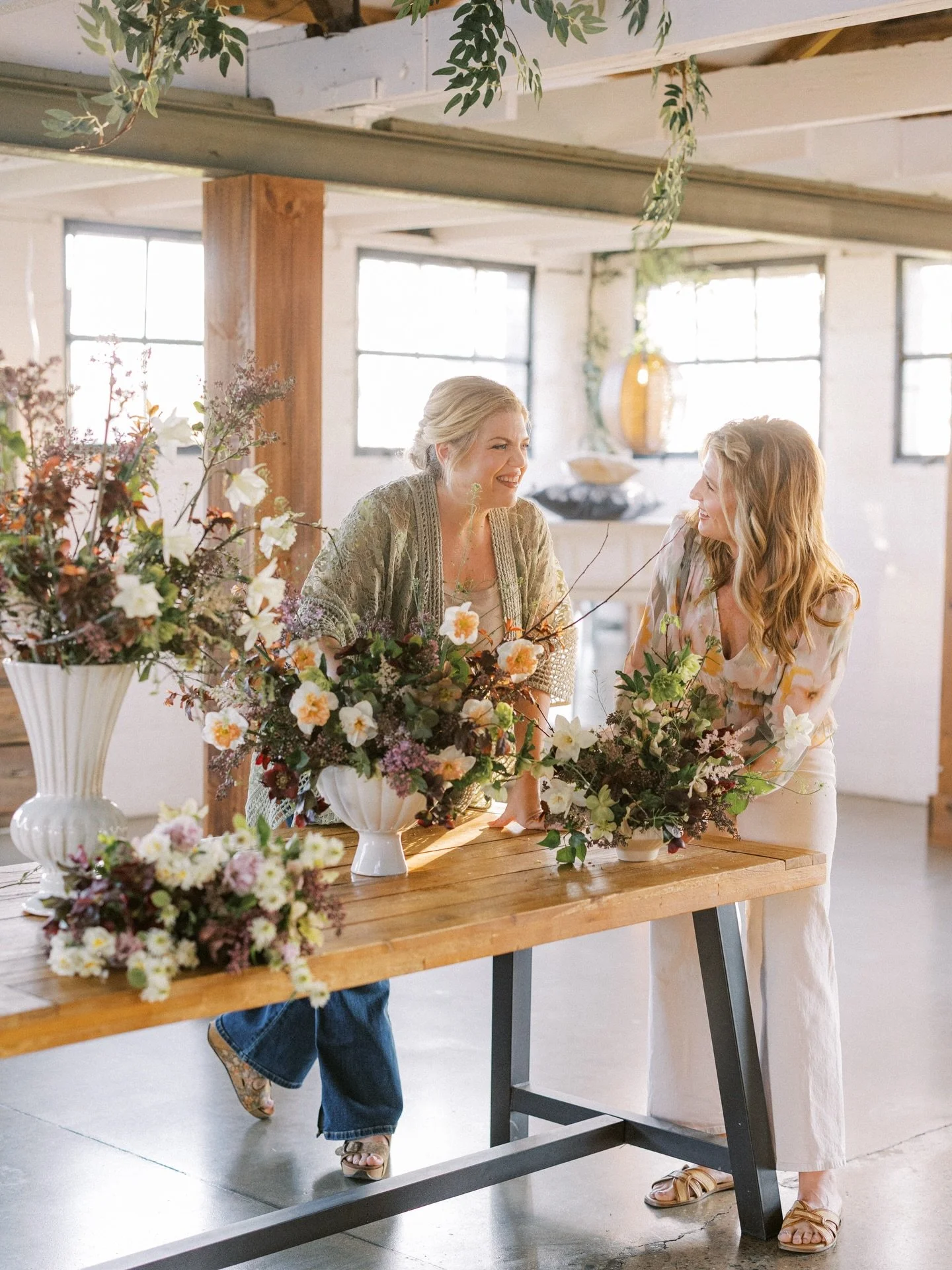 Spent the most wonderful spring day with @samanthajayphoto capturing us wearing allllll the hats. In continuing our 20th anniversary celebration we invested some time in ourselves and had Samantha help us in crafting a branding shoot that felt effort
