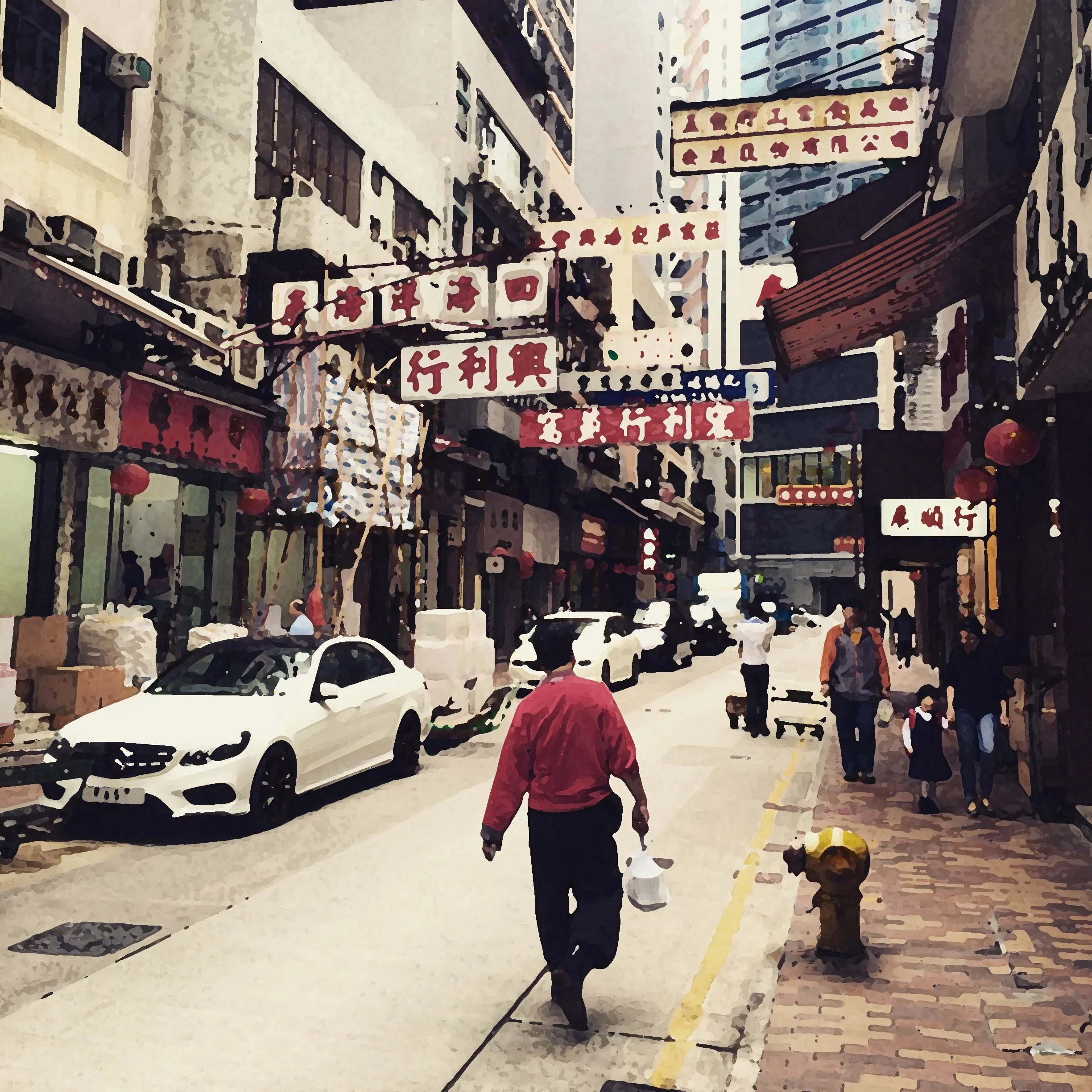 Walking Around Sheung Wan Looking For Professor Chang's Flat