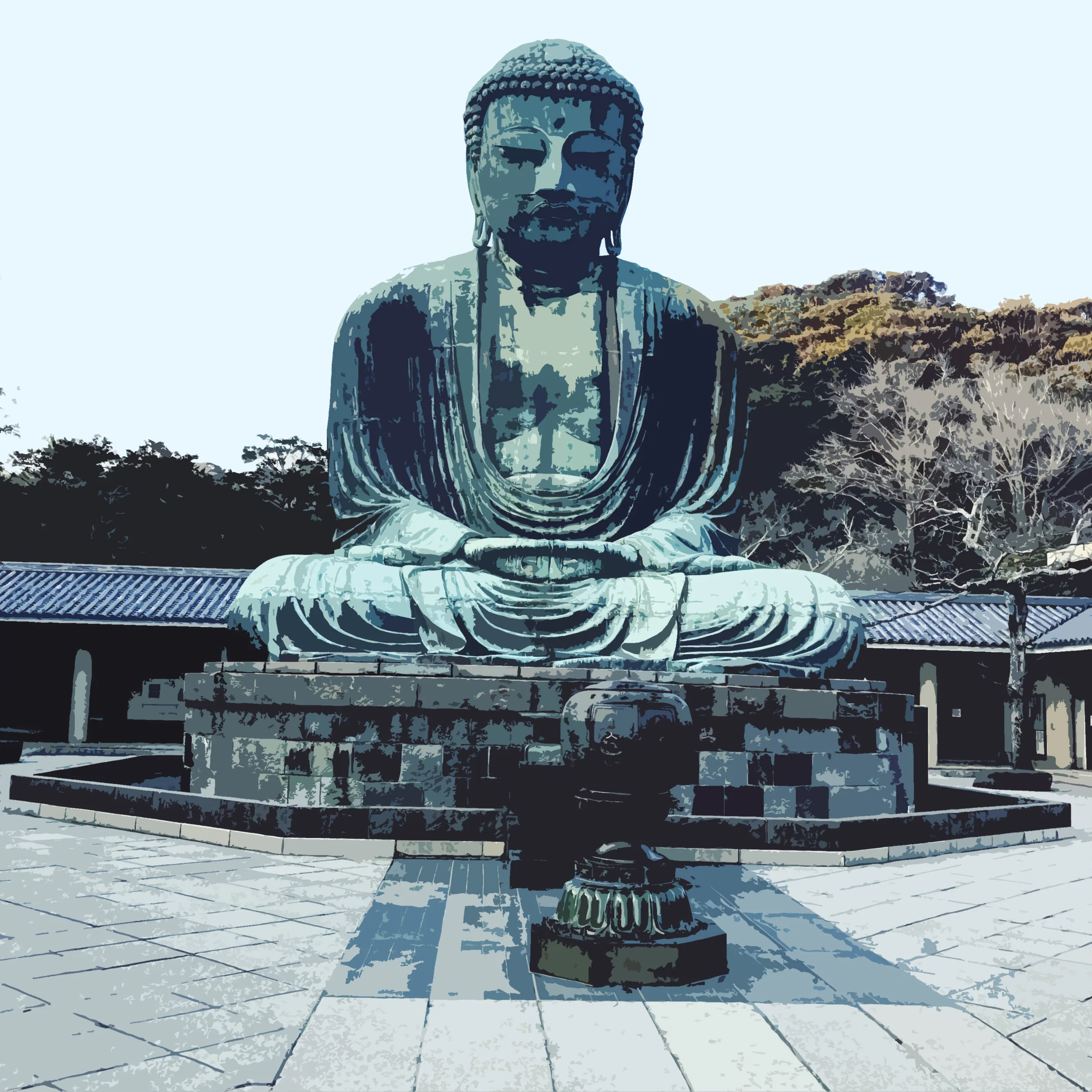 I Came Right When The Park Was Closing And Everyone Had Left, Which Gave Me A Few Moments To Pray And Ask For Guidance From The Buddha All By Myself. The Truth Was, I Felt Lost Without You. I Felt Confused About Your Silence. I Missed Our Life Together in Hong Kong Terribly. And You Knew How Much I Resented Being Muted. This Was The Last Thing I Saw Before I Returned To Tokyo