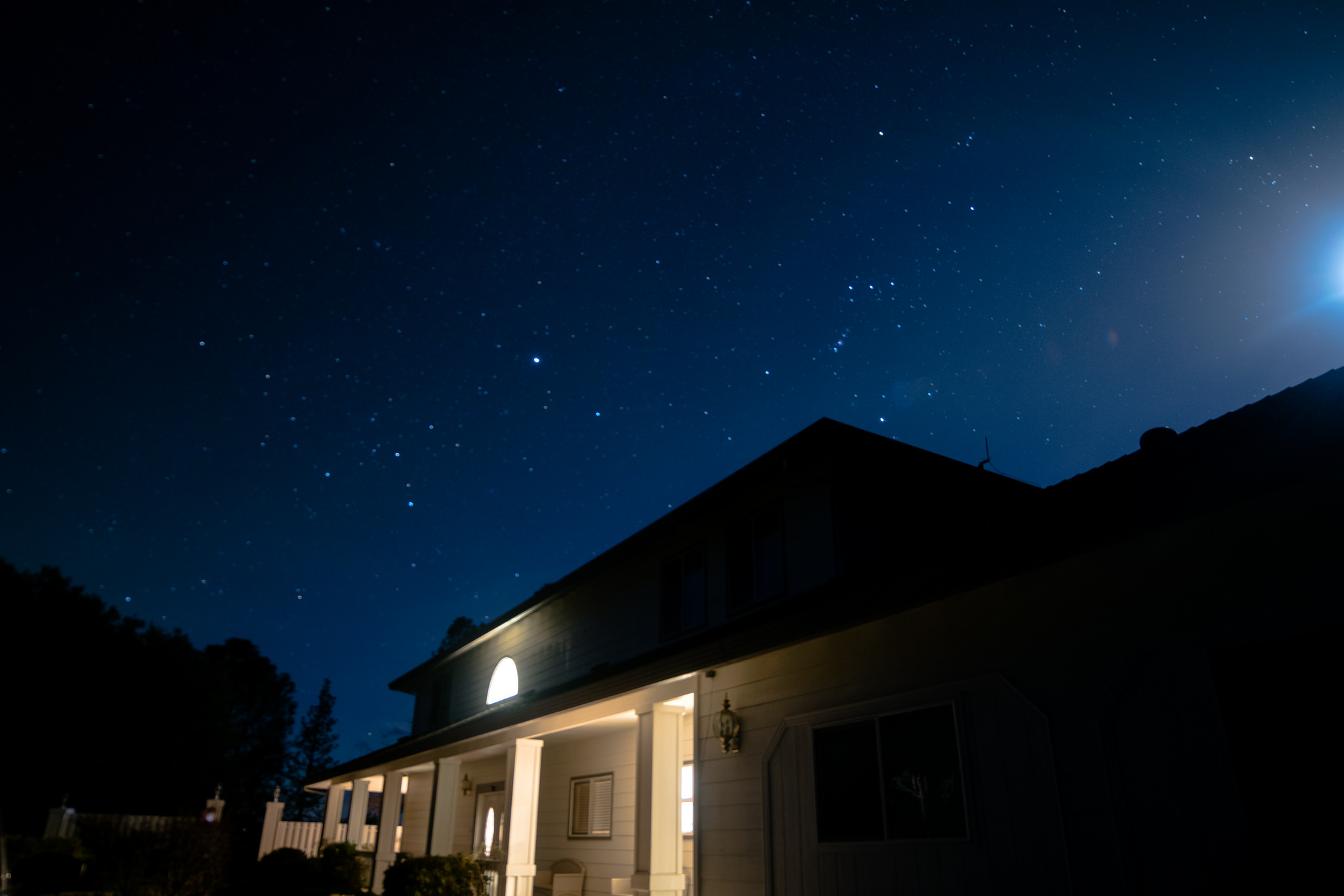 YH at night