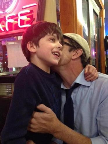 Finn Abbott Howe and Father Jeff Howe
